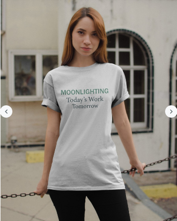 Moonlighting-Today's-Work-Tomorrow-Classic-T-Shirt